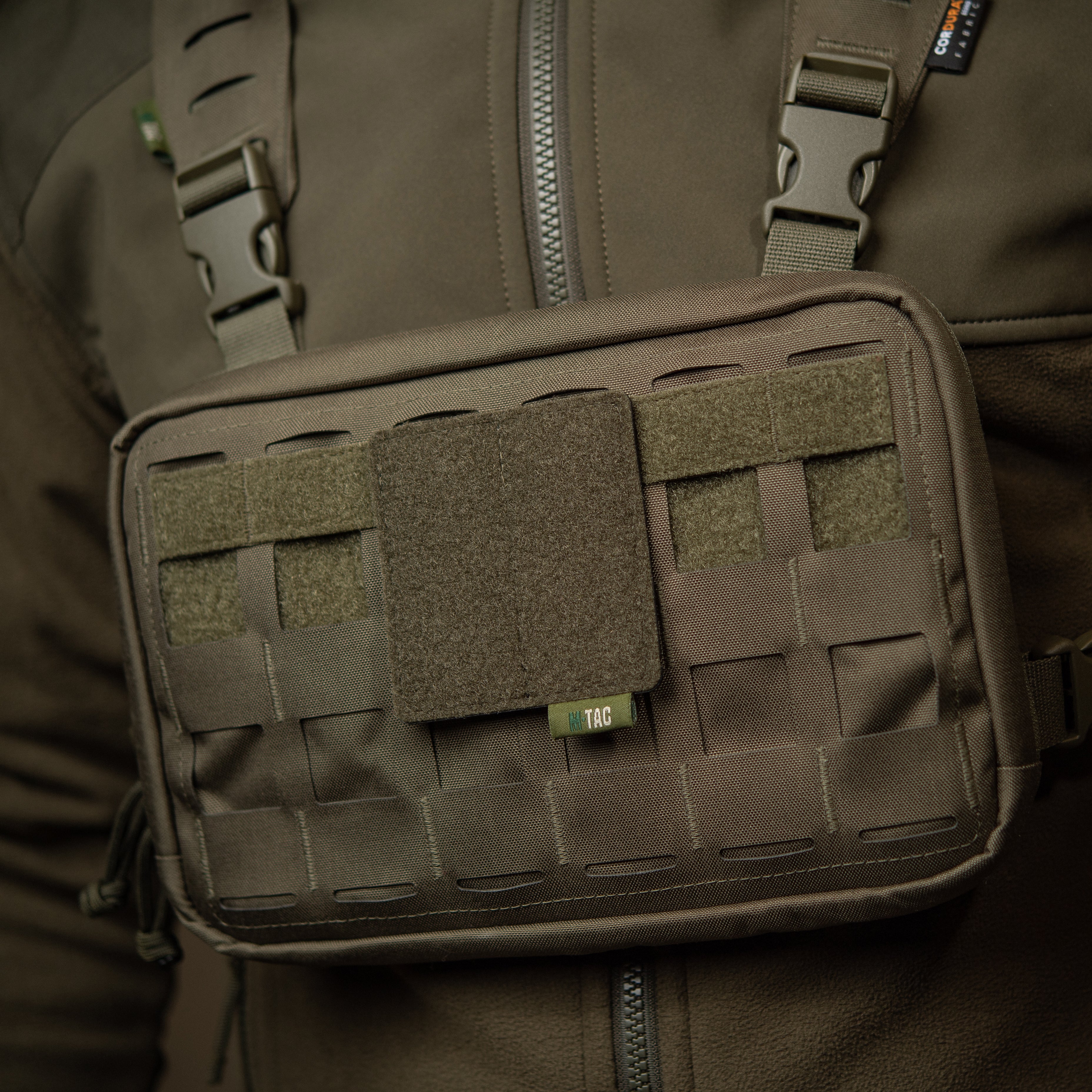 M-Tac панель для нашивок на MOLLE 80x85 Olive