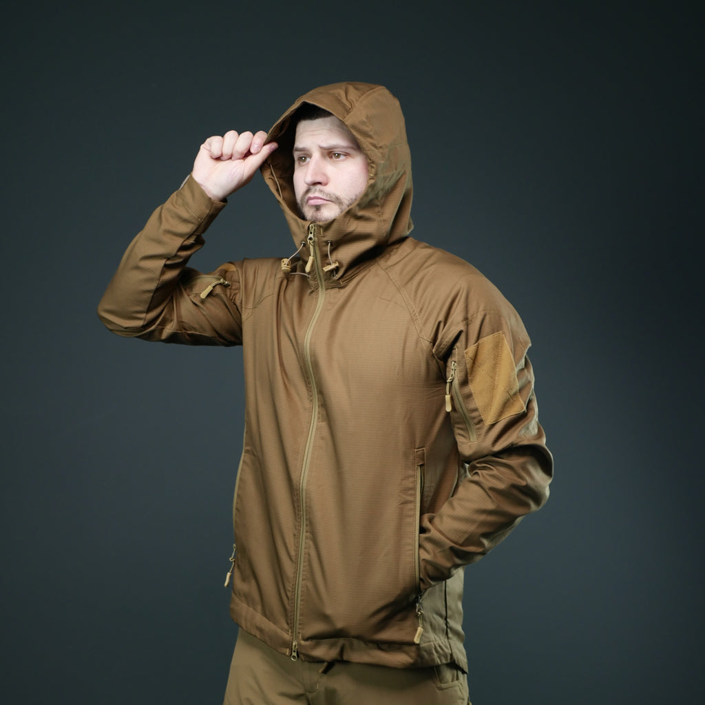 Тактична куртка Twill GEN I | Койот | Літня військова куртка без підкладки