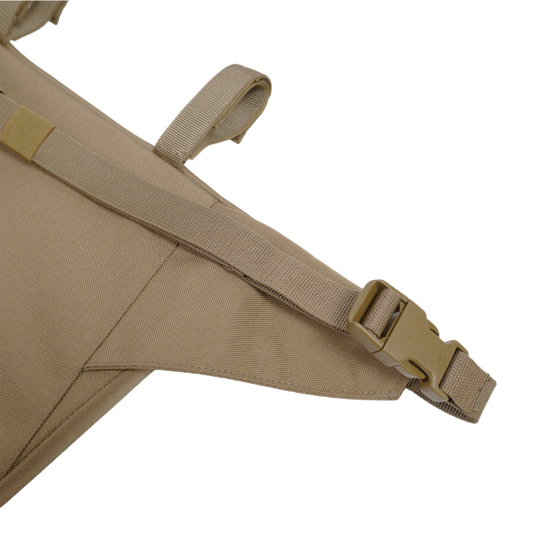 Каремат-сидушка Kiborg 20mm (посилена) Cordura Coyote під бронепакет