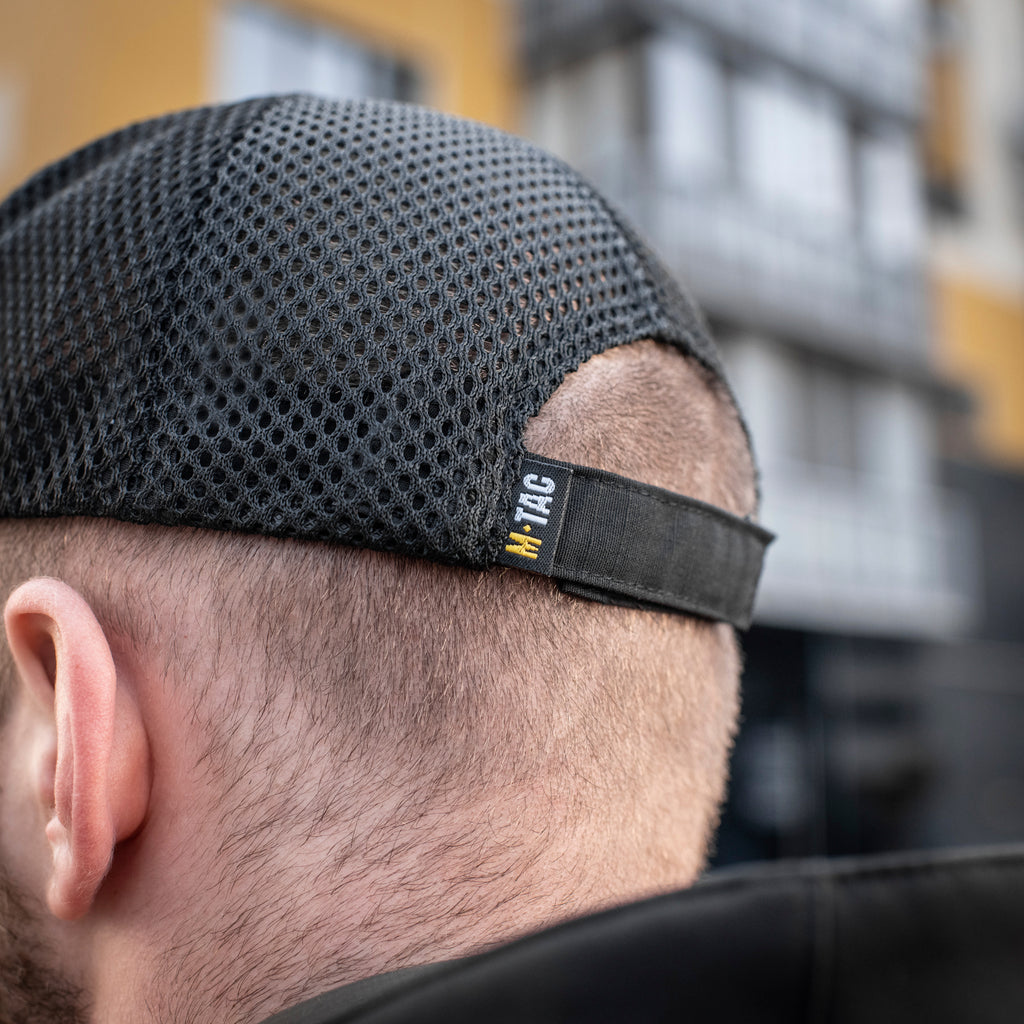 M-Tac бейсболка з сіткою Flex ріп-стоп Black