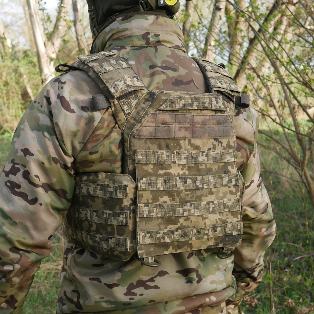 Бронезахист плитоноска Піксель Kiborg GU gen.2