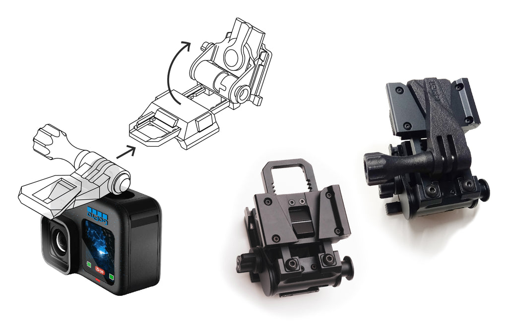 Адаптер GoPro на dovetail