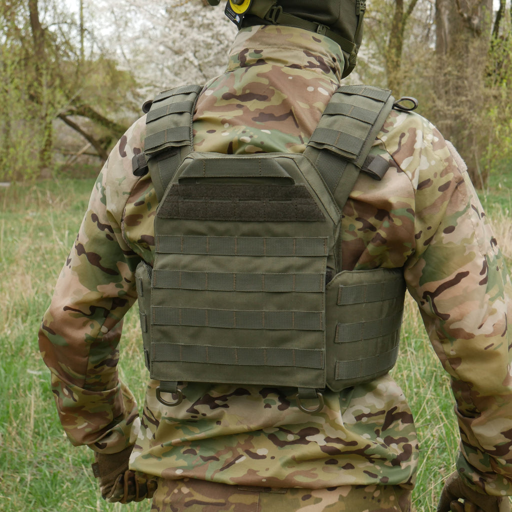 Бронезахист плитоноска Хакі Kiborg GU gen.2