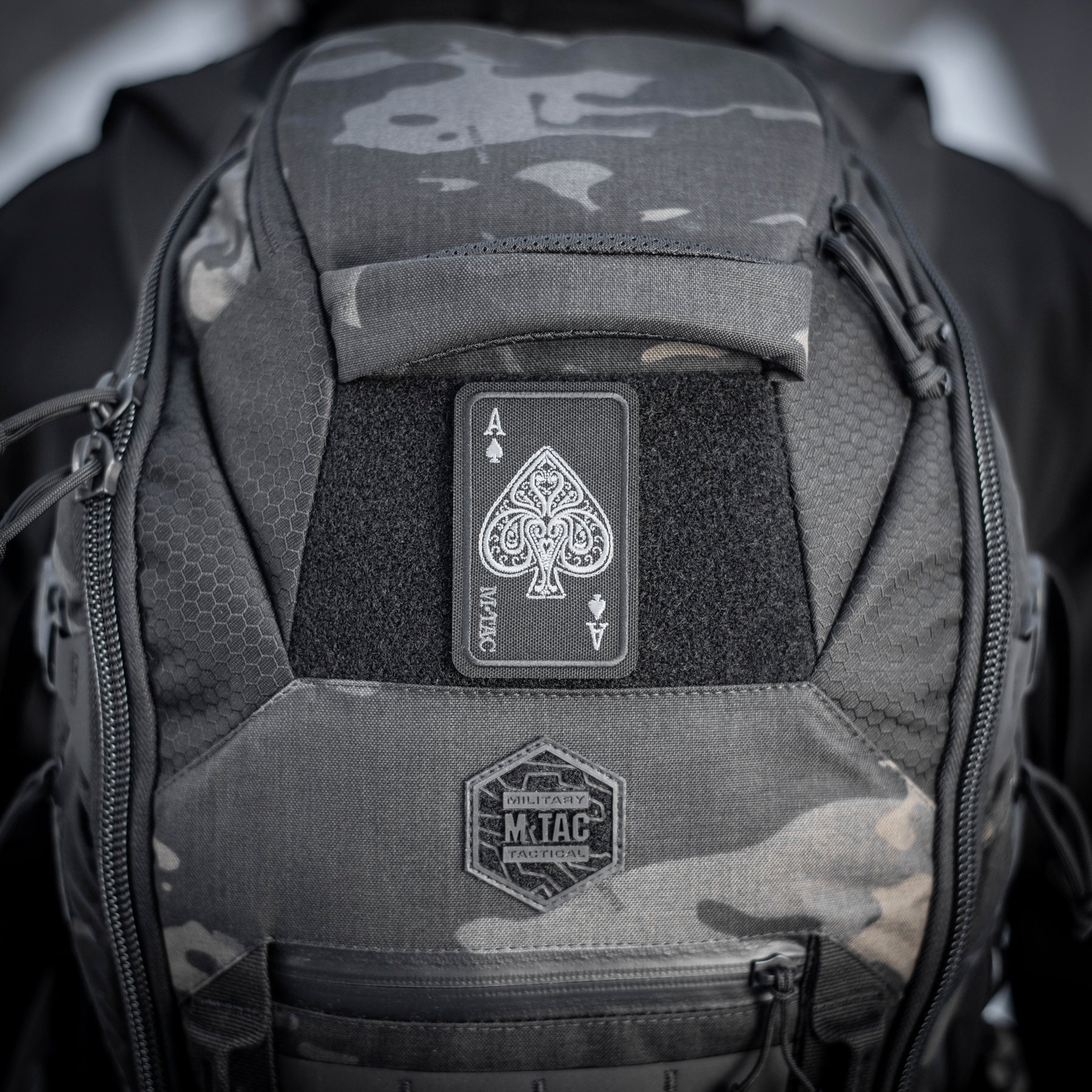 M-Tac нашивка Ace of Spades (вишивка) Black