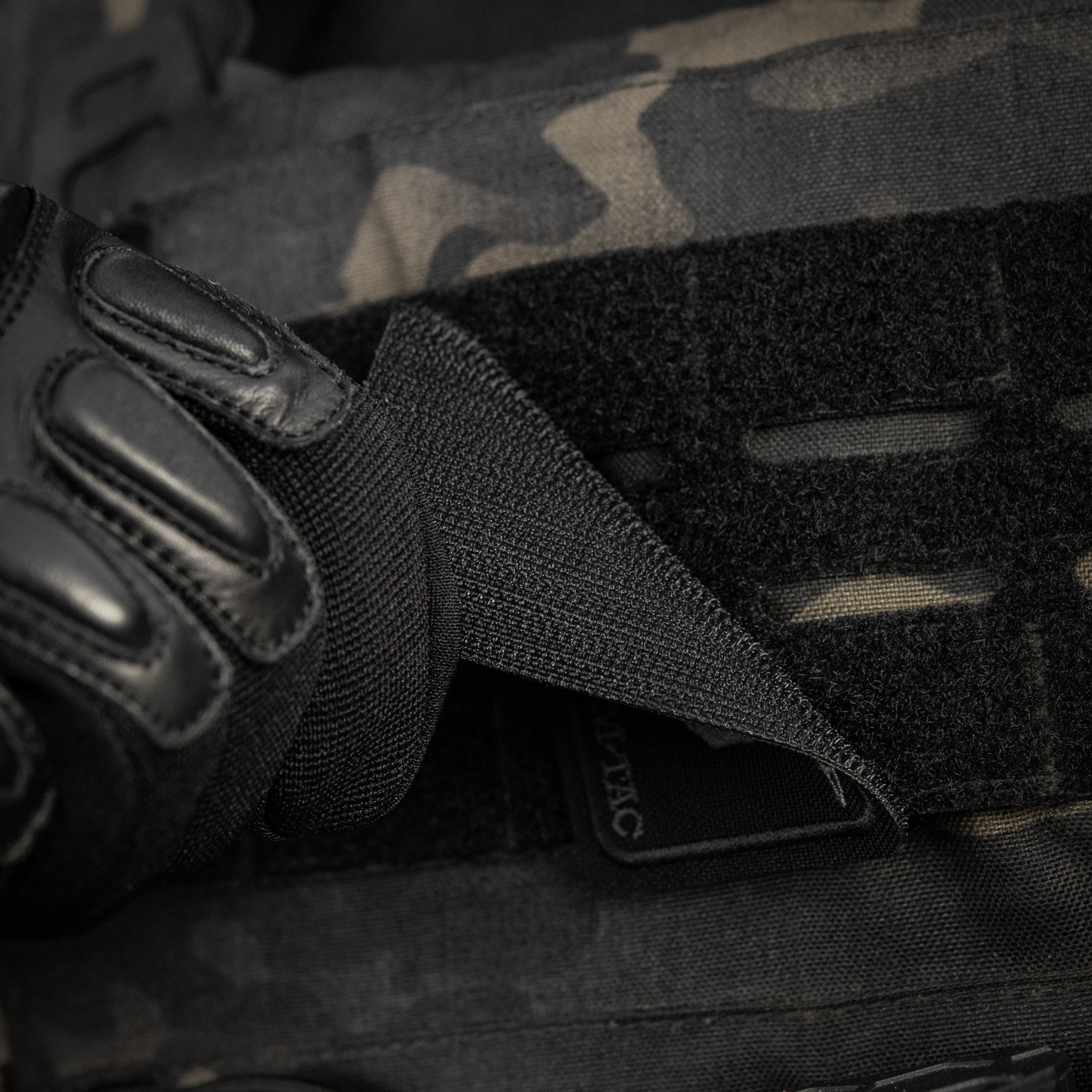 M-Tac нашивка Face of war (вишивка) Black