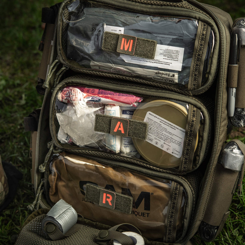 M-Tac нашивка MARCH Ranger Green/Red/GID
