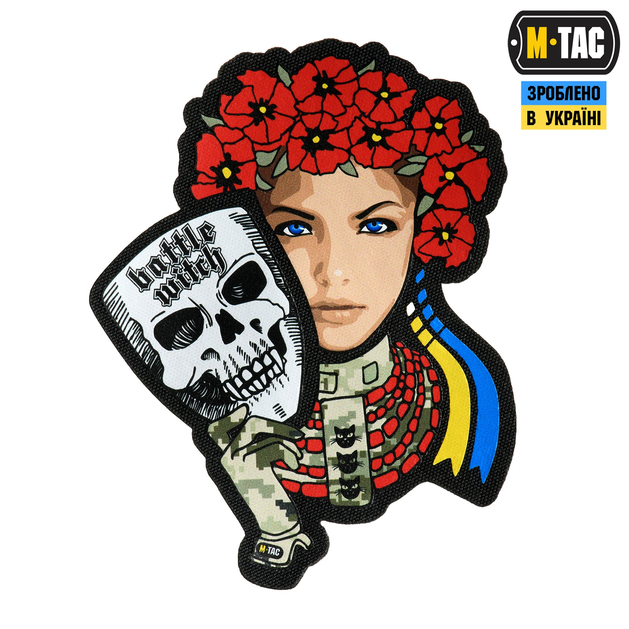 M-Tac нашивка Battle Witcht Black
