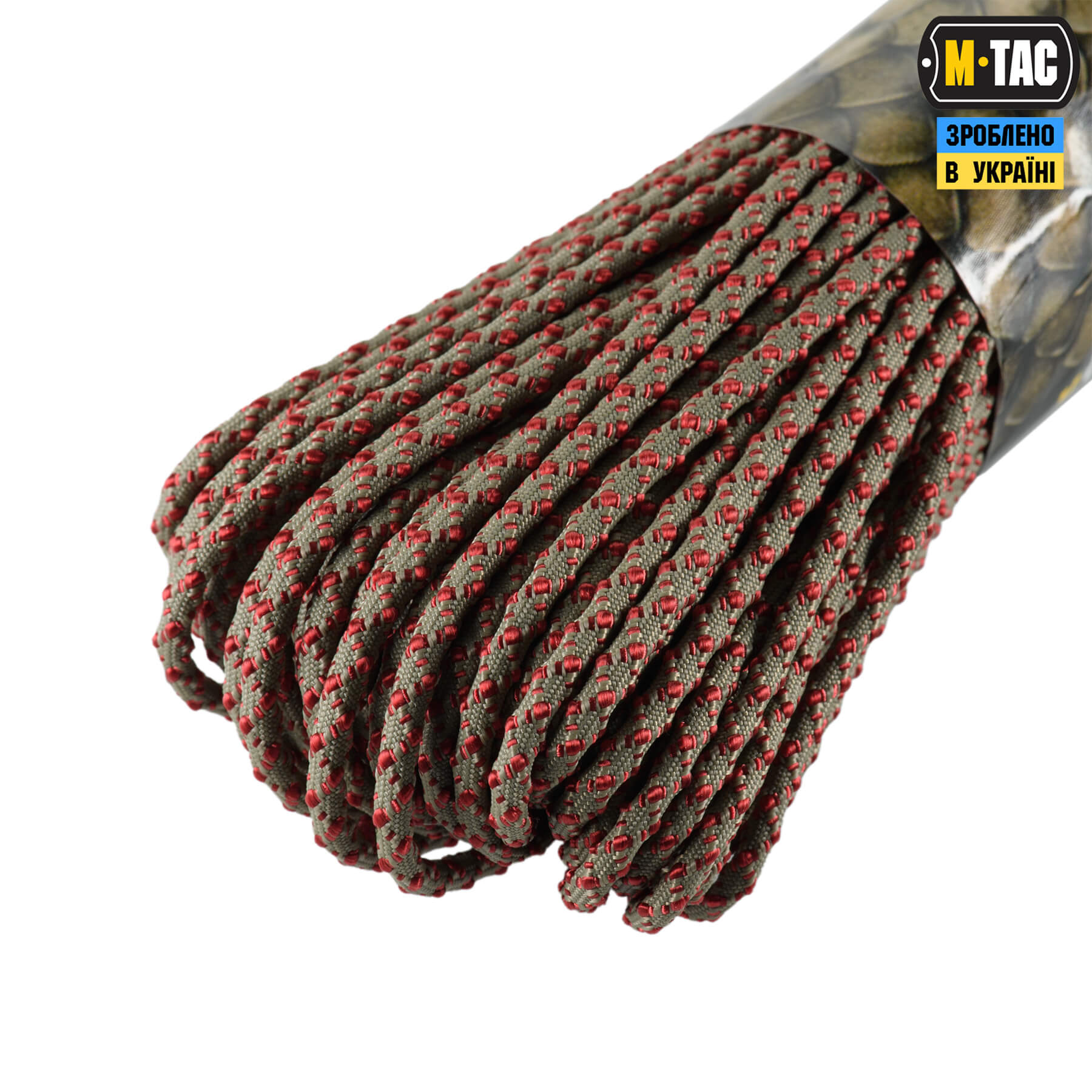 M-Tac паракорд Dragon Cord 30m Tan/Maroon