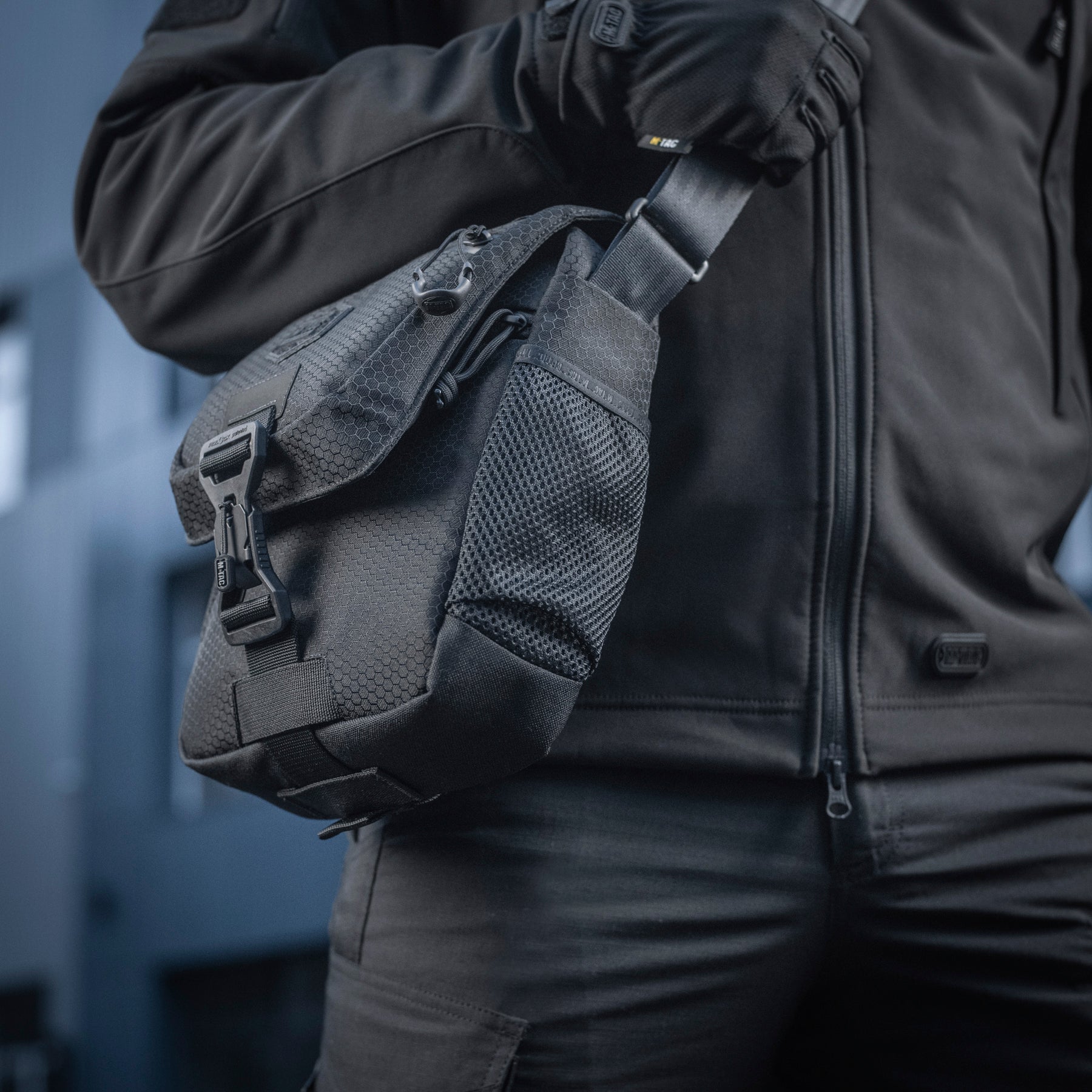 M-Tac сумка Satellite Magnet Bag Gen.II Elite Hex Black
