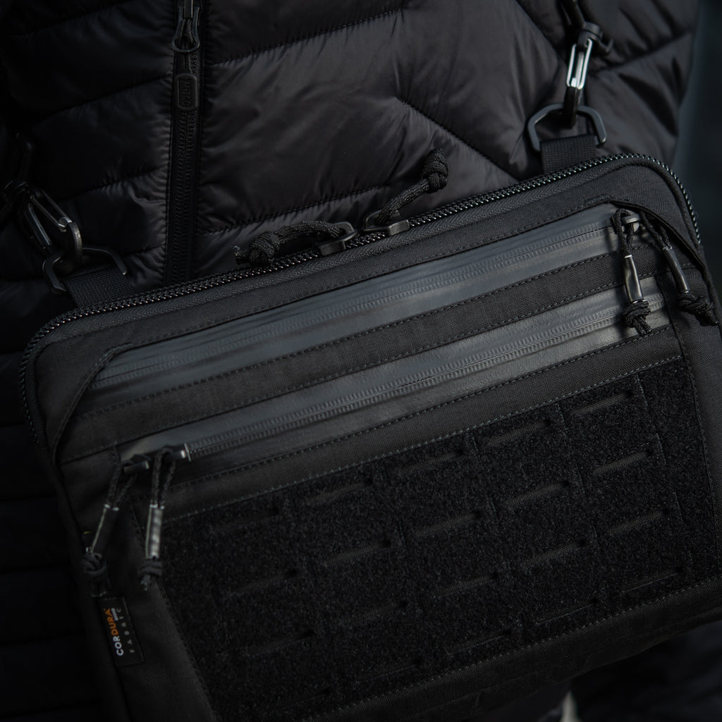 M-Tac сумка Admin Bag Medium Elite з липучкою Black