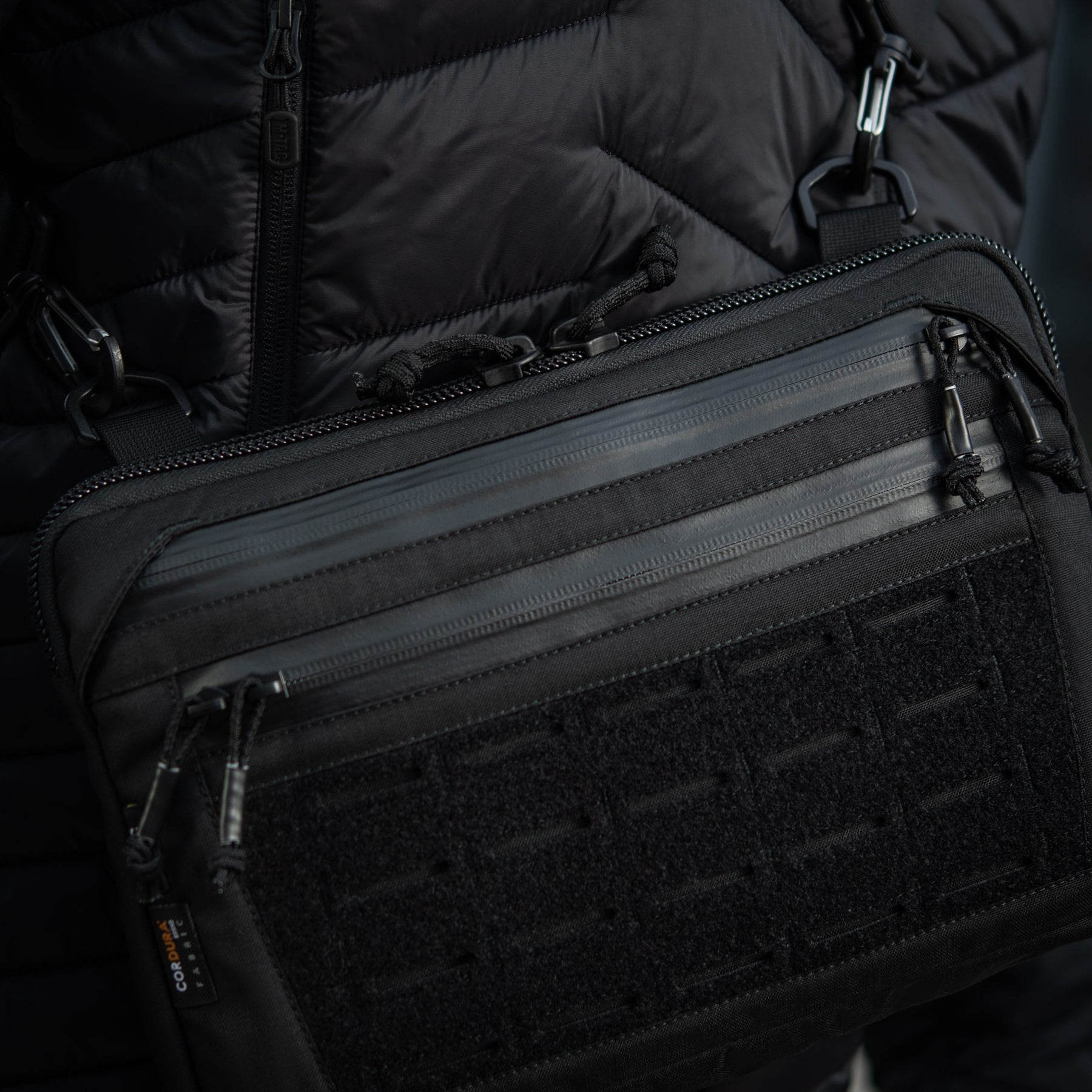 M-Tac сумка Admin Bag Medium Elite з липучкою Black