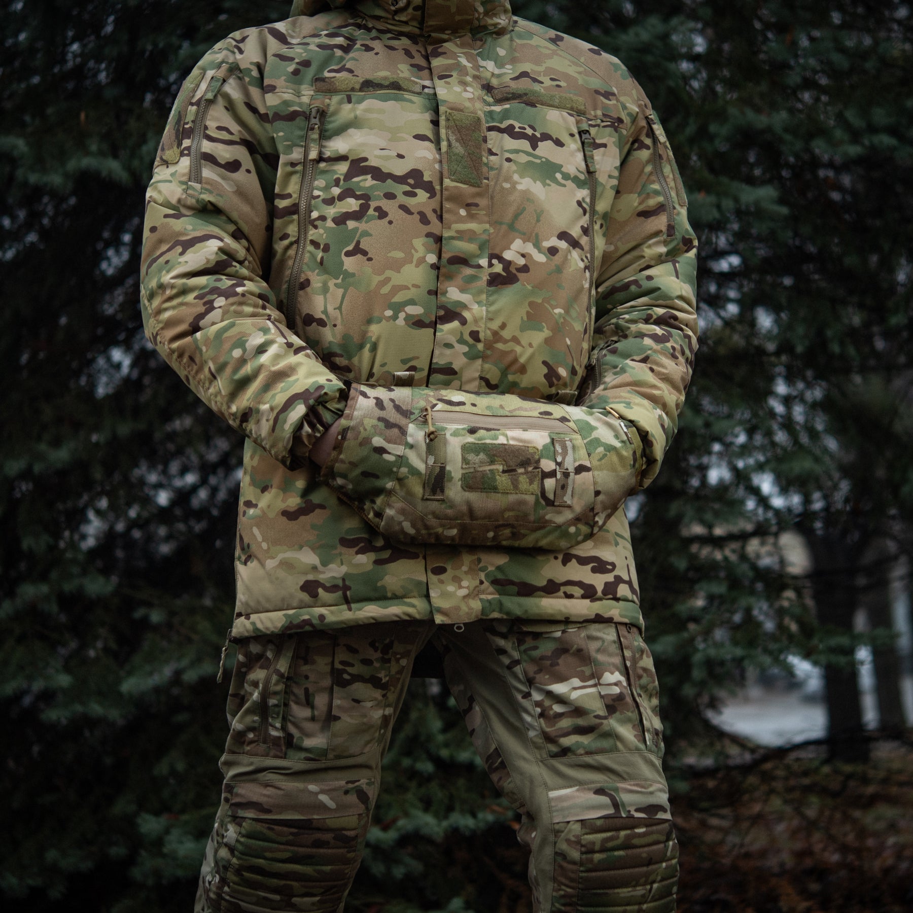 M-Tac муфта тактична Elite Multicam