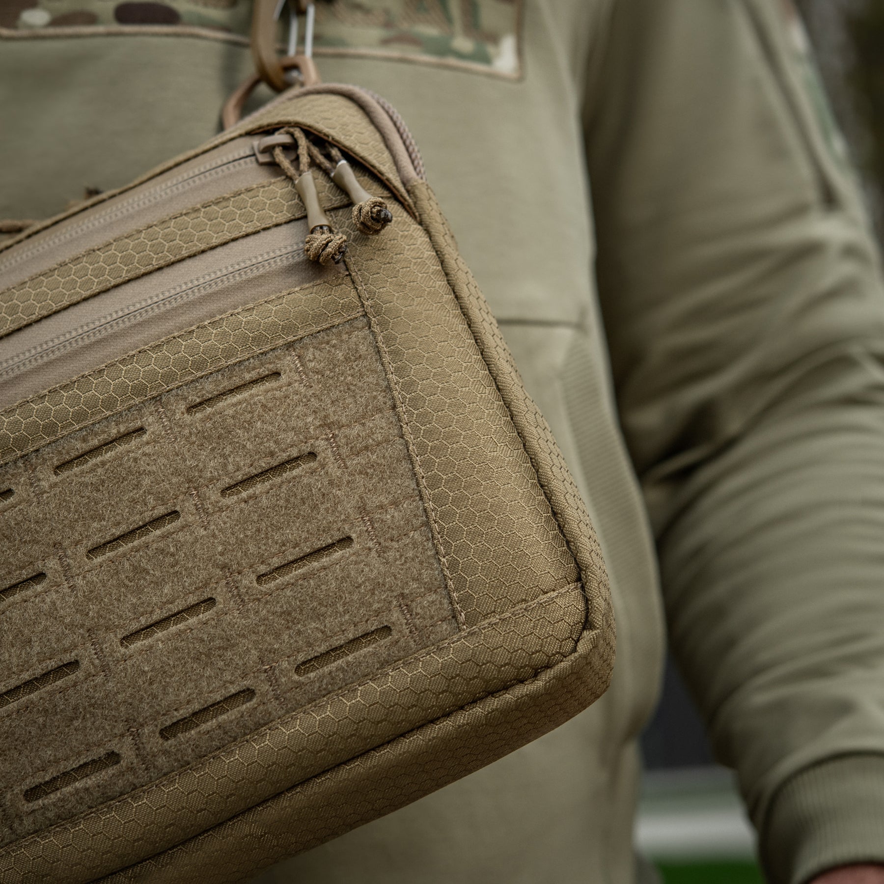 M-Tac сумка Admin Bag Medium Elite з липучкою Hex Coyote