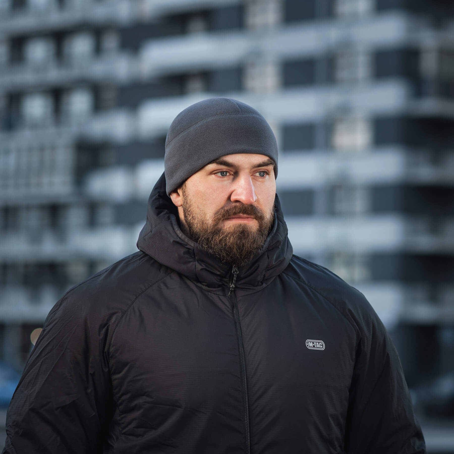 M-Tac шапка Watch Cap Elite фліс (320г/м2) Dark Grey