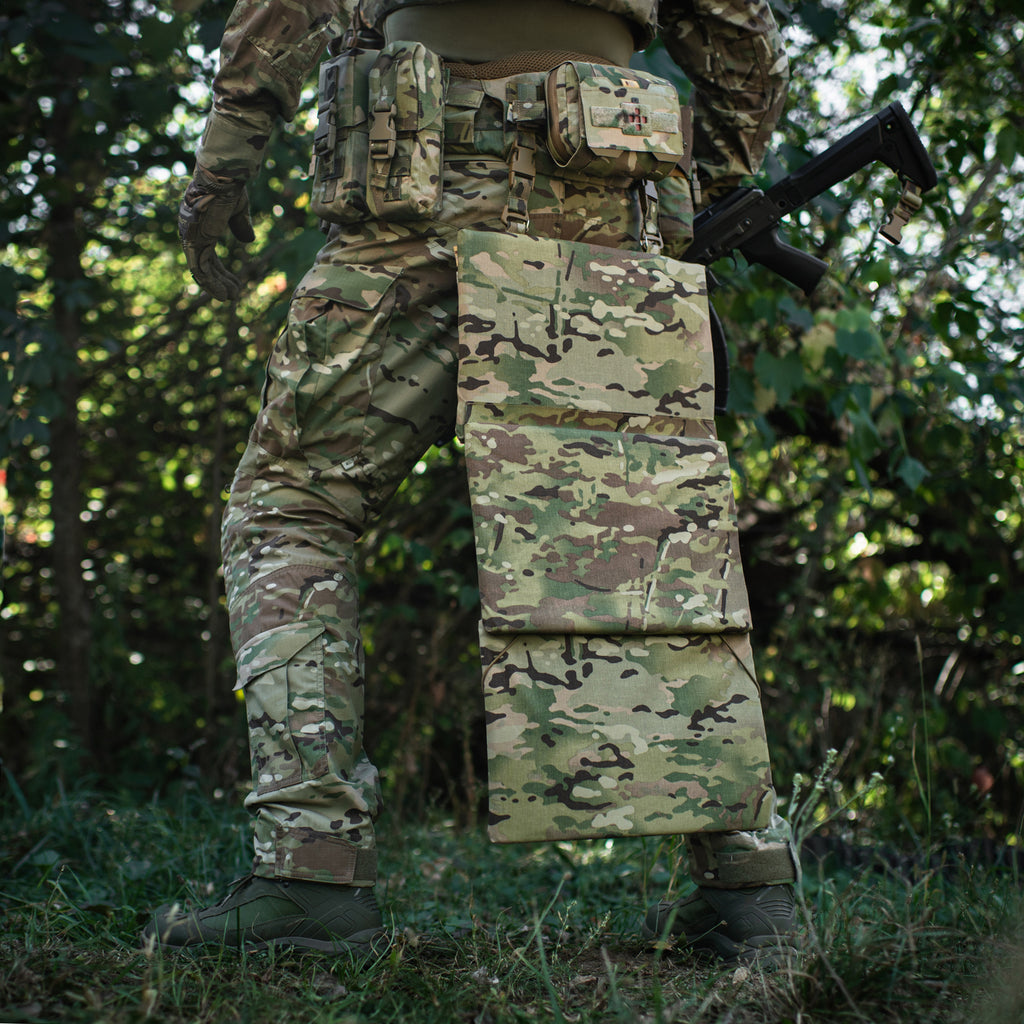 M-Tac килимок для сидіння трьохсекційний з балістичним пакетом 1 клас (BRONYX) Multicam