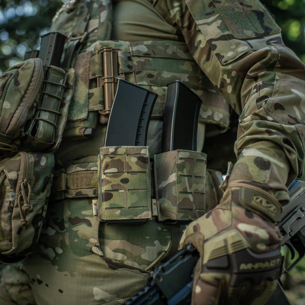 M-Tac підсумок для магазина на гумці (10 см) Laser Cut Multicam