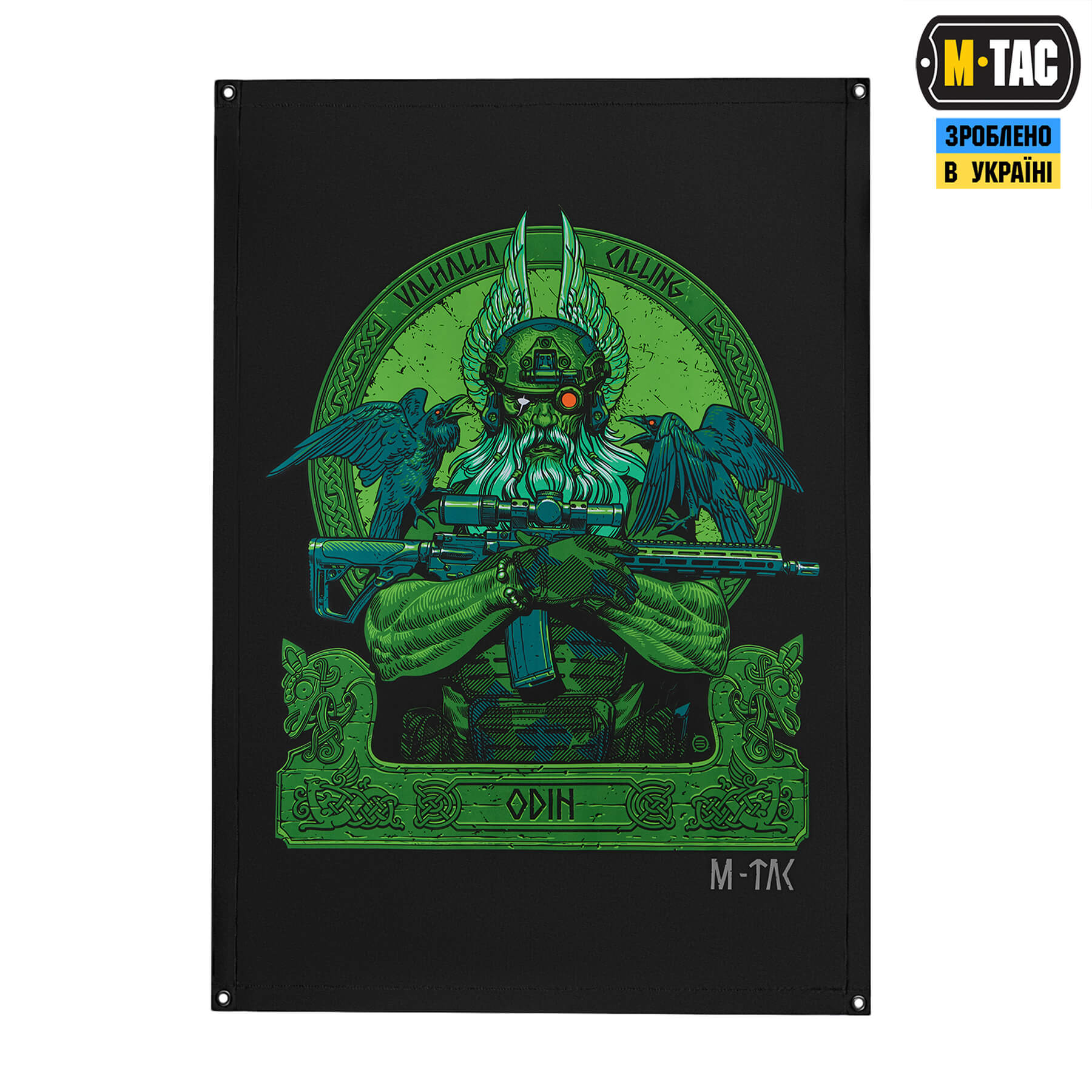 M-Tac банер Odin Night Vision 630x900 Black