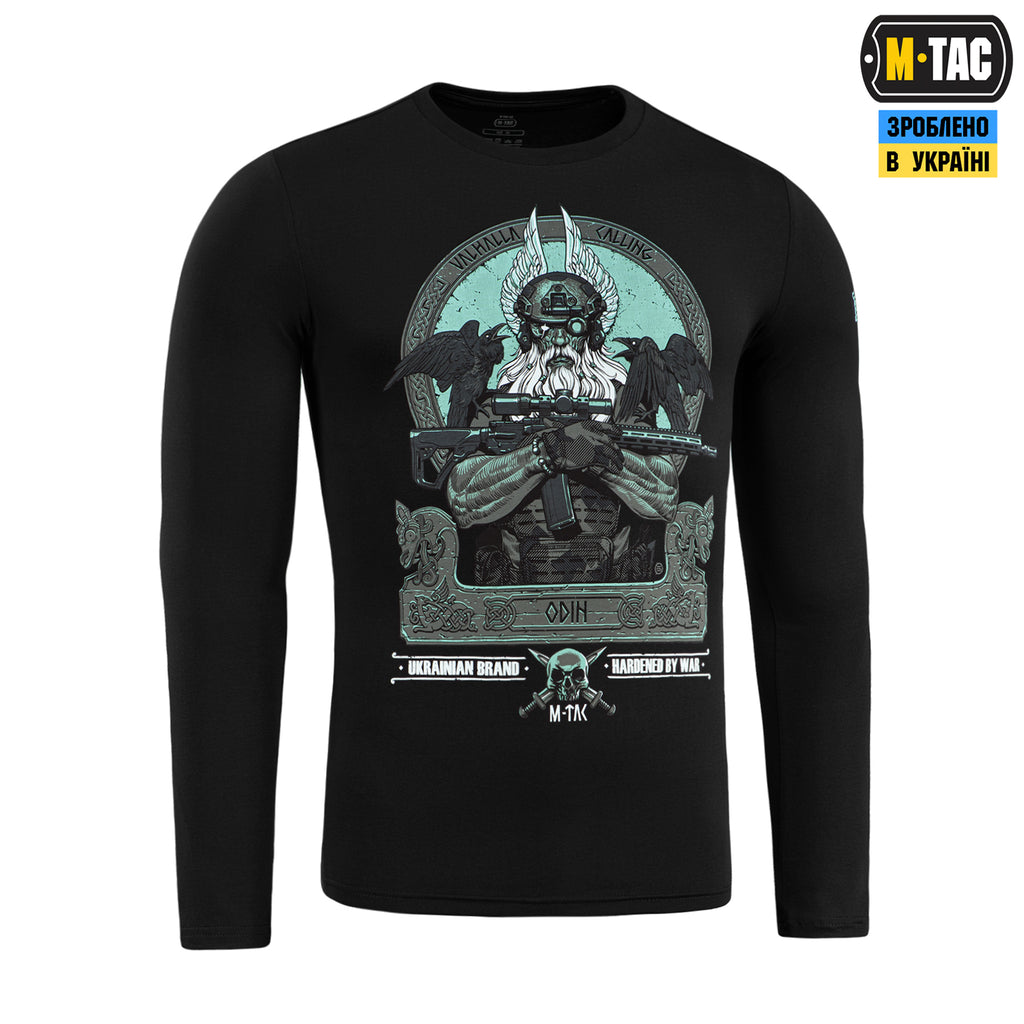 M-Tac футболка Odin Mystery довгий рукав Black