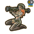 M-Tac нашивка Tactical girl №9 PVC Tattoo