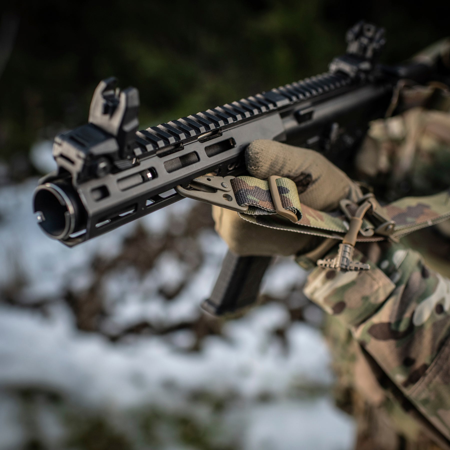 M-Tac ремінь збройовий універсальний Multicam