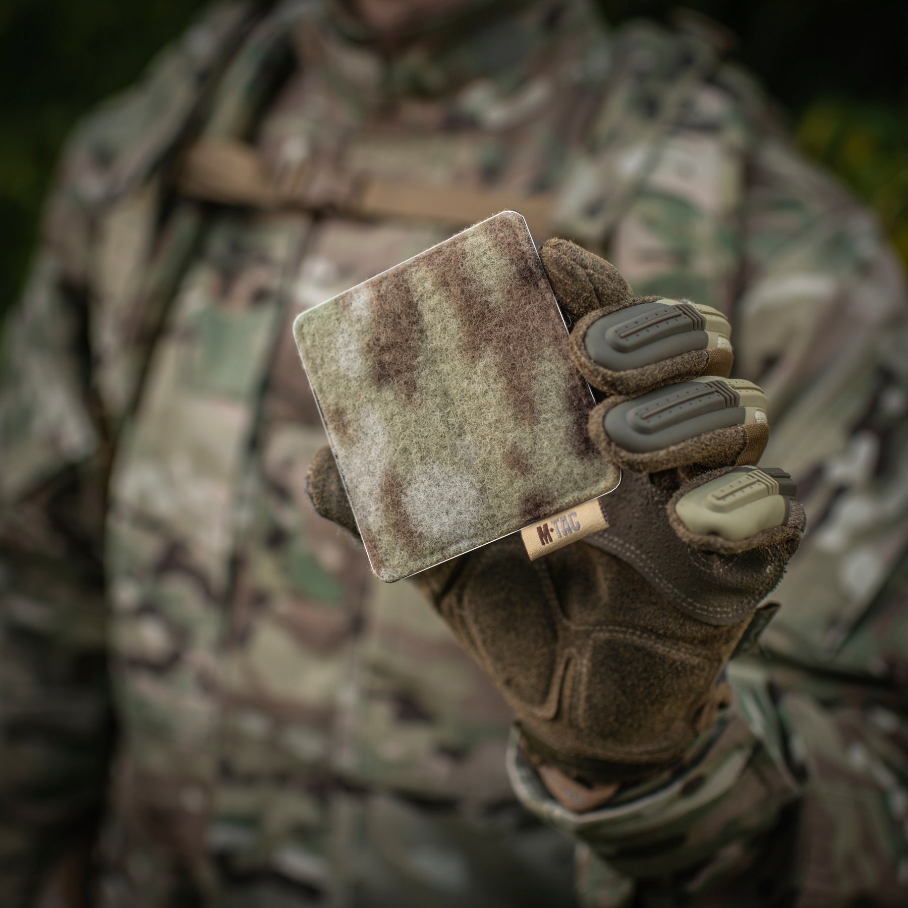 M-Tac панель для нашивок на MOLLE 80x85 Multicam