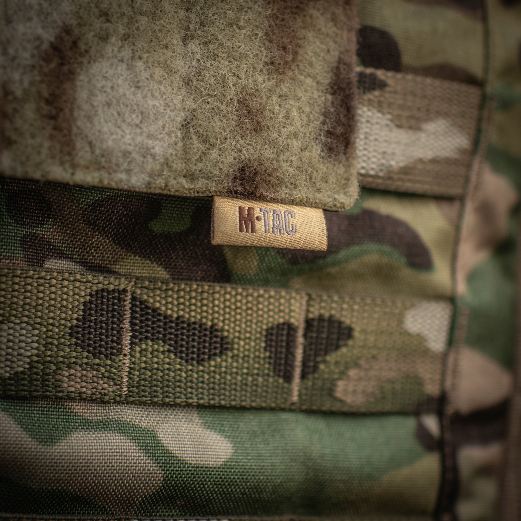 M-Tac панель для нашивок на MOLLE 80x85 Multicam