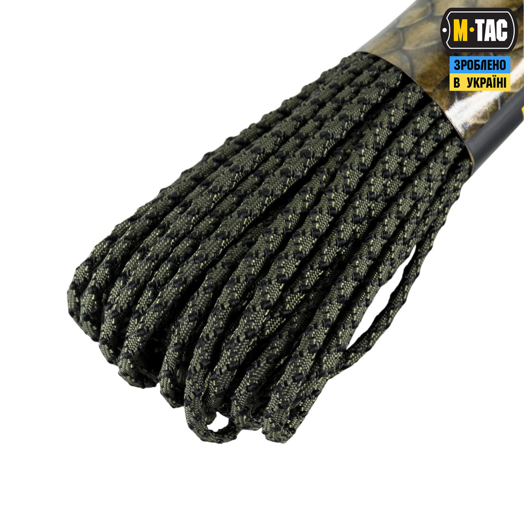 M-Tac паракорд Dragon Cord 15m Ranger Green/Black