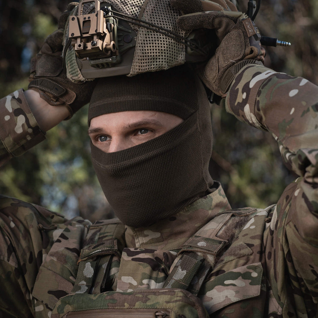 M-Tac балаклава-ніндзя Basic мікрофліс ріп-стоп Dark Olive