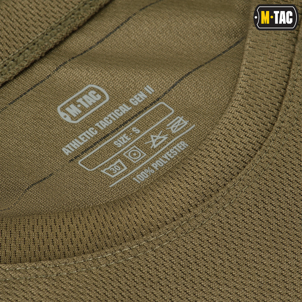 M-Tac футболка потовідвідна Athletic Tactical Gen.2 Olive