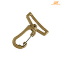 Woojin Plastic карабін Stable Metal Hook 38mm Coyote