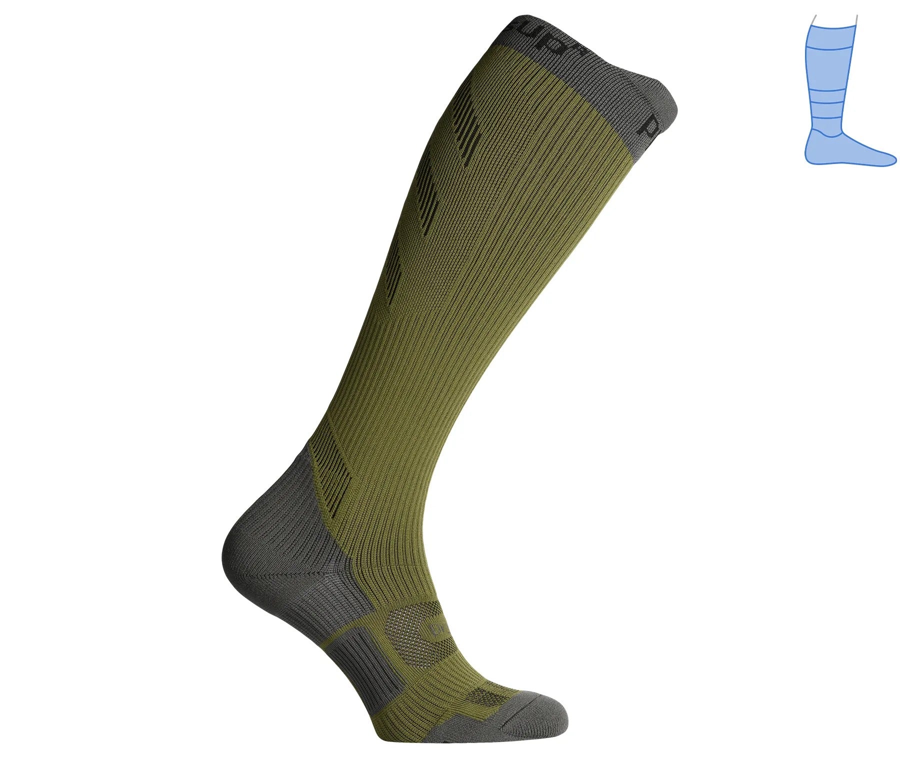 Демісезонні компресійні гольфи LongDry PRO UltraFit