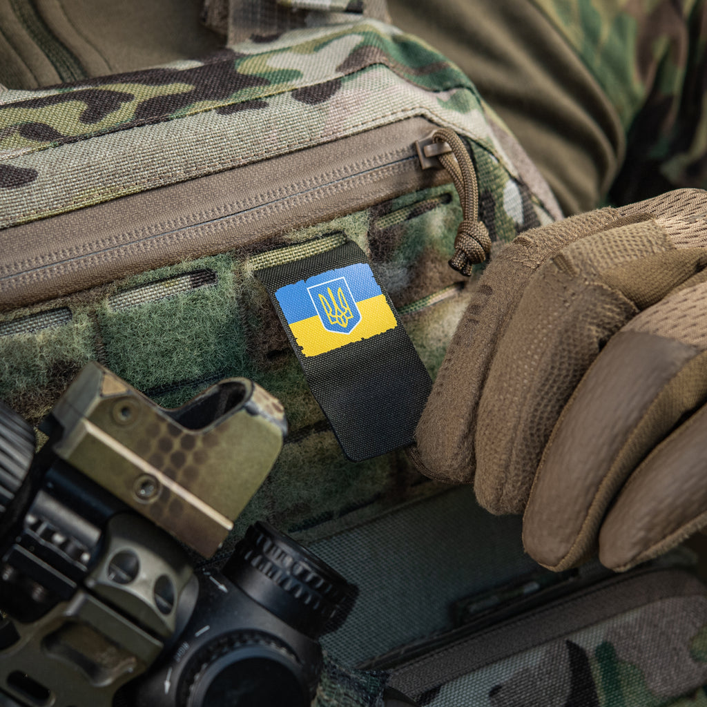 M-Tac MOLLE Patch Прапор України з гербом Full Color/Ranger Green