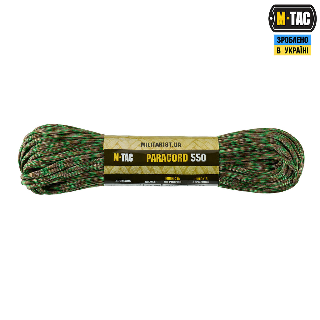 M-Tac паракорд 550 type III A-TACS FG 30м
