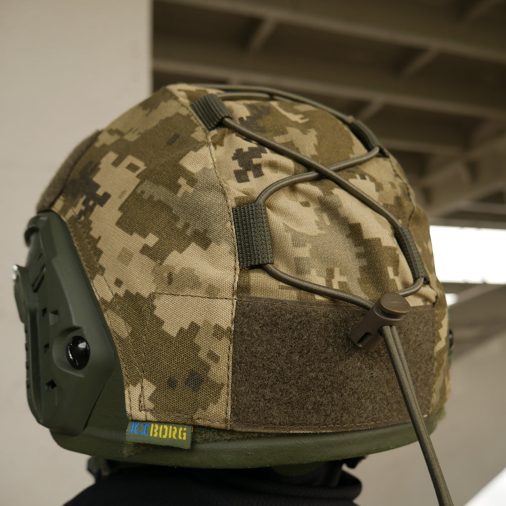 Кавер піксель Kiborg на шолом FAST-1