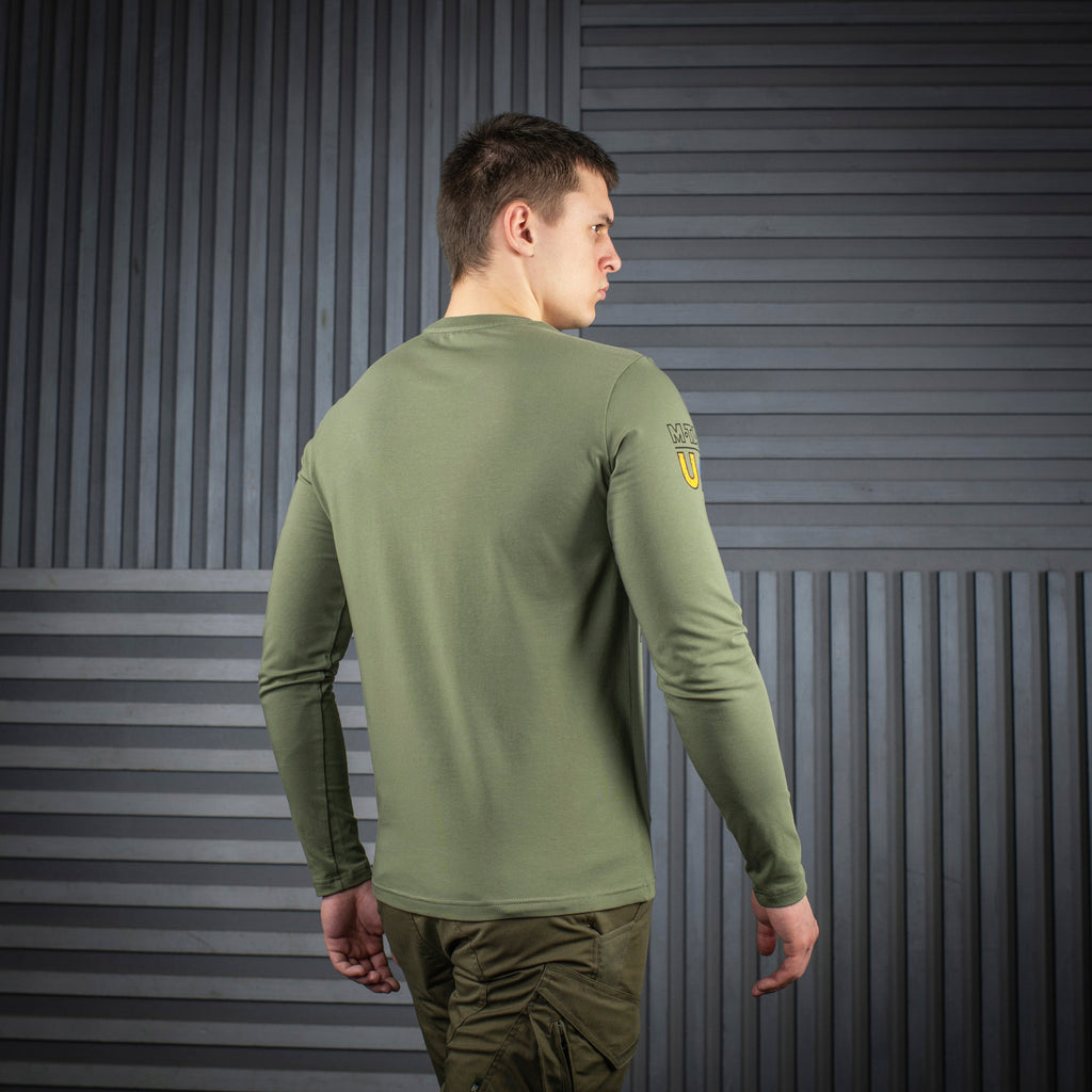 M-Tac футболка UA довгий рукав Side Light Olive
