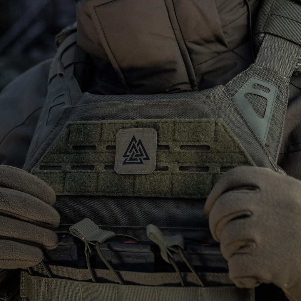 M-Tac нашивка Валькнут Laser Cut Ranger Green/Black