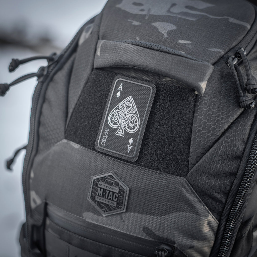 M-Tac нашивка Ace of Spades (вишивка) Black
