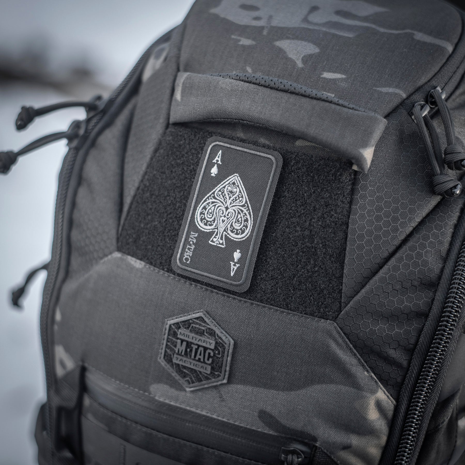M-Tac нашивка Ace of Spades (вишивка) Black