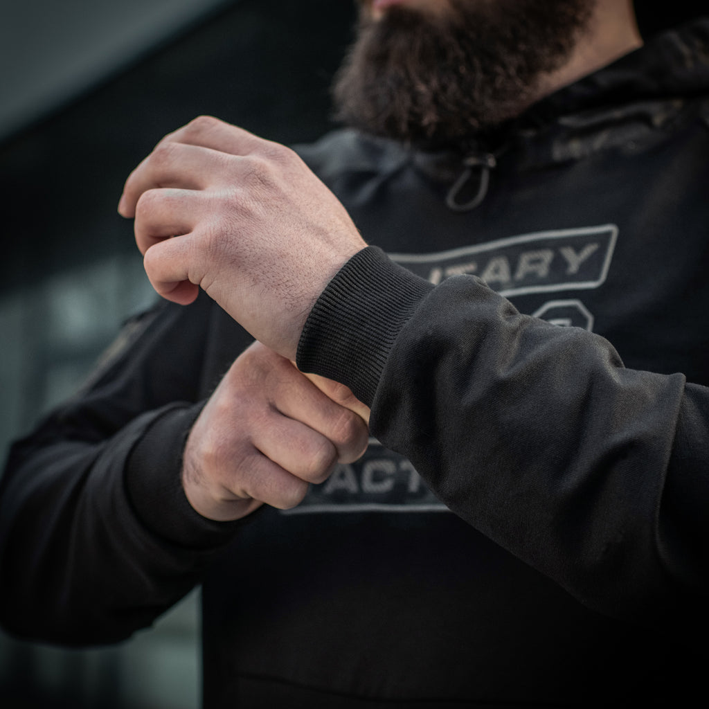 M-Tac кофта Hoodie Combat Black Multicam
