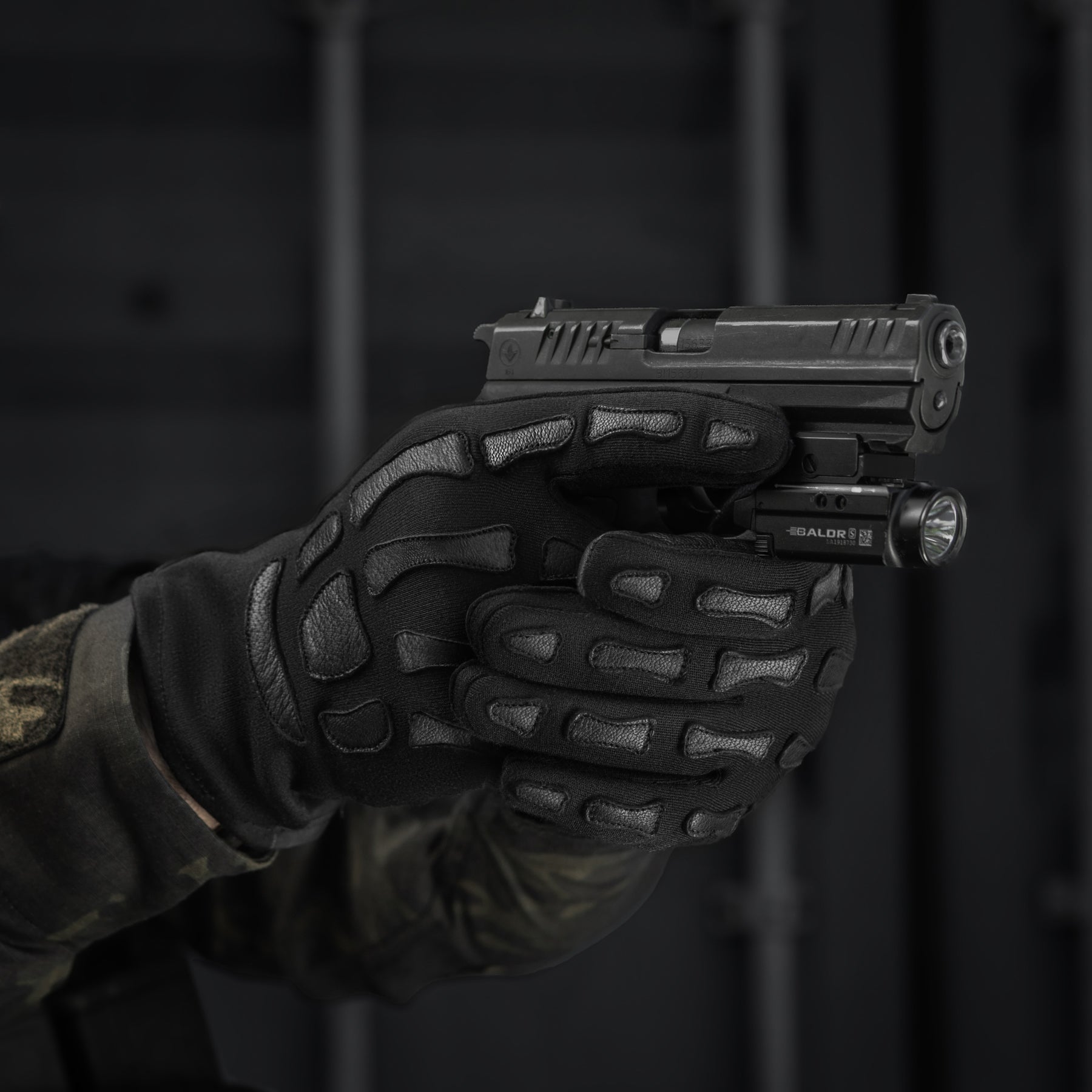 M-Tac рукавички Skeleton Black