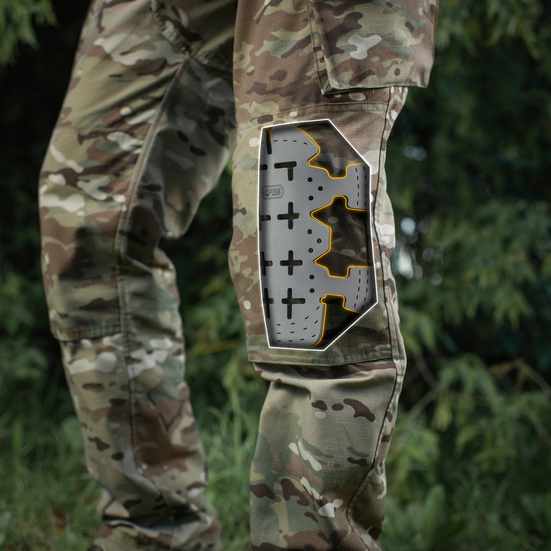 M-Tac наколіники-вставки EVA (пара) Gen.III Grey