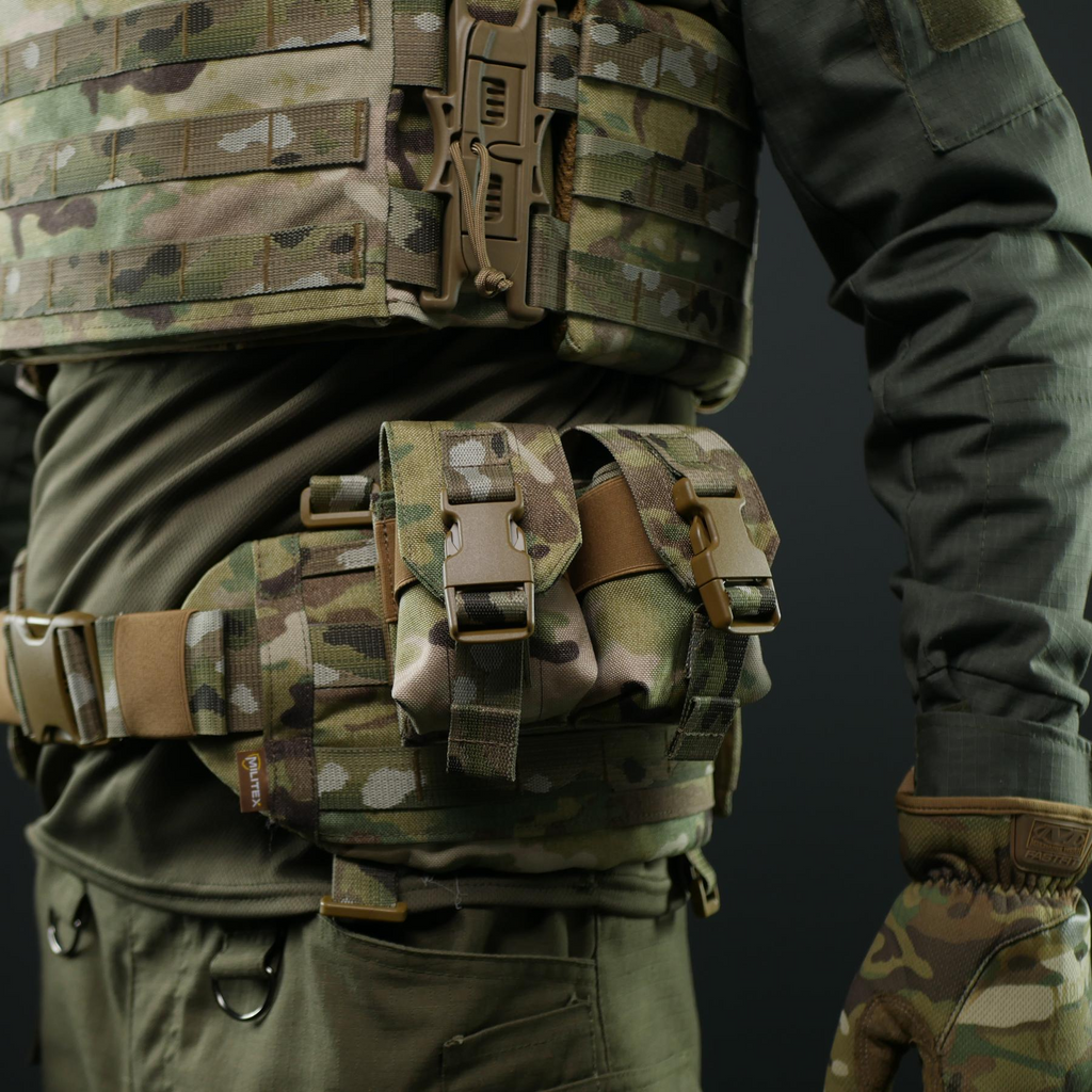 Підсумок для 2 гранат Militex Cordura original USA Мультикам