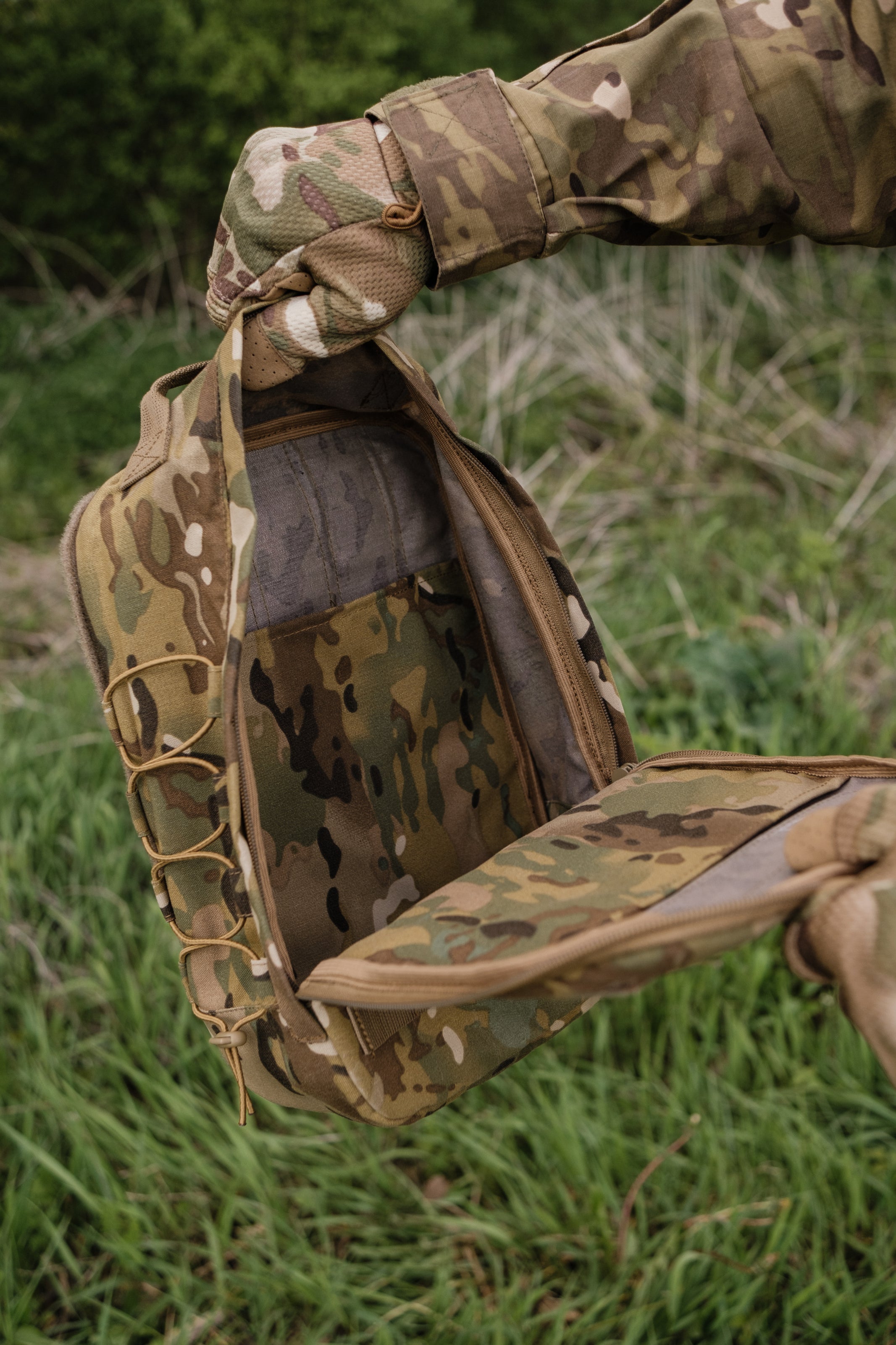 Рюкзак з MOLLE швидкоз'ємний мультикам