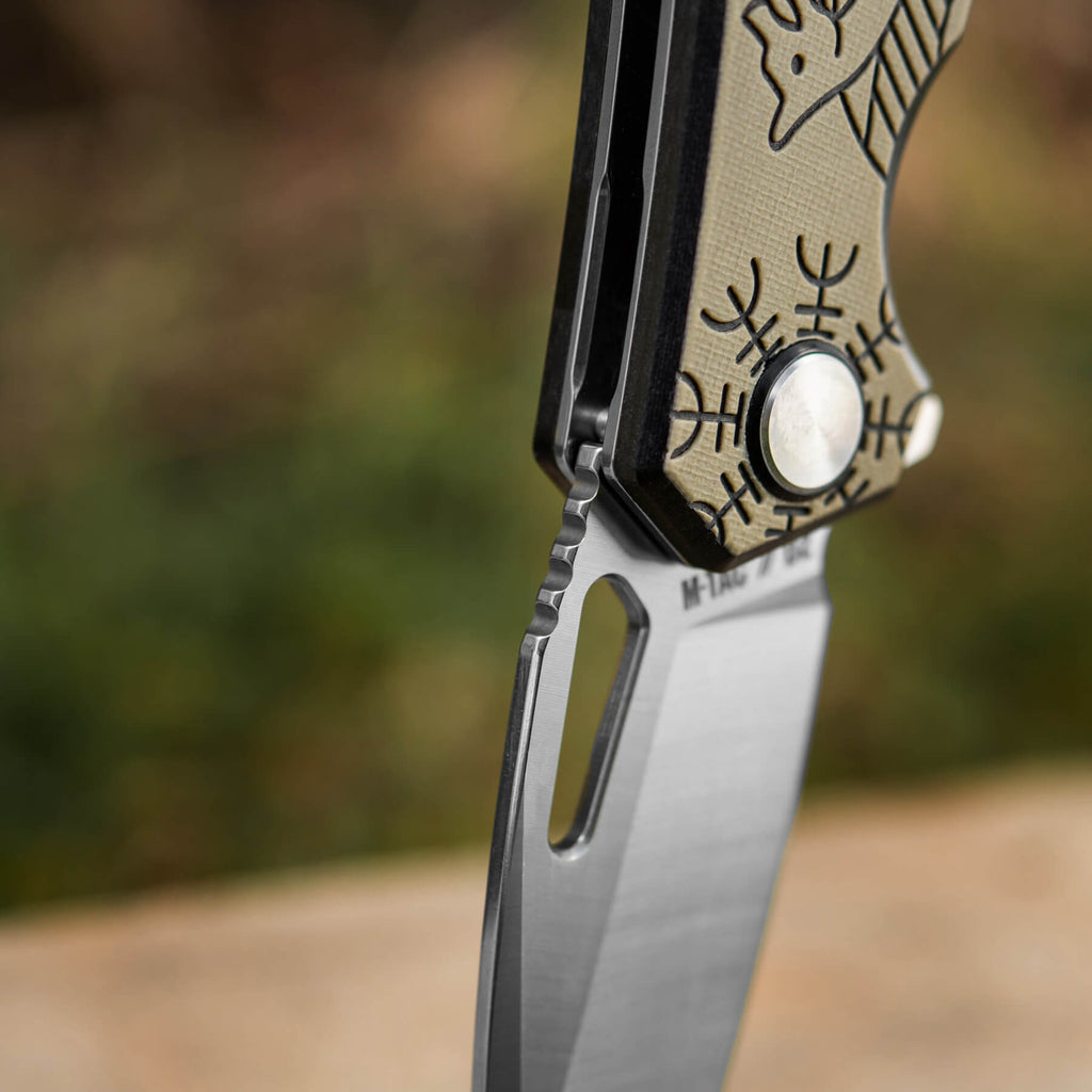 M-Tac ніж складний Type 12 Scandinavian Black/Sand