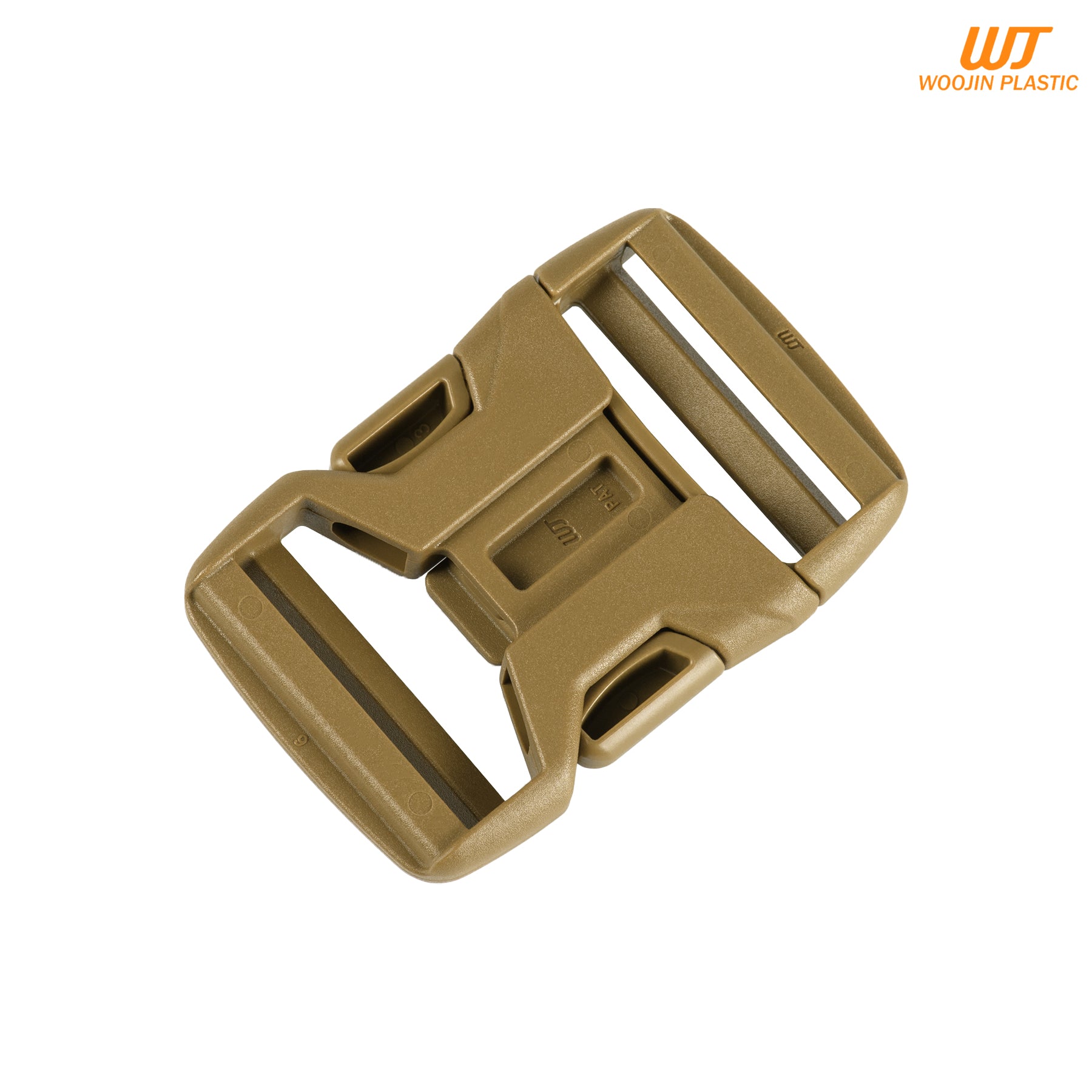 Woojin Plastic фастекс з замком Dual Double Lock Champion 38mm Coyote