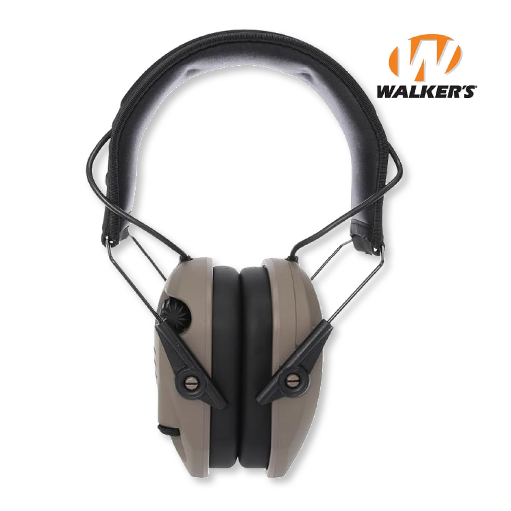 Шумоподавляючі активні навушники Walker's Razor Slim Original FDE Пісочний