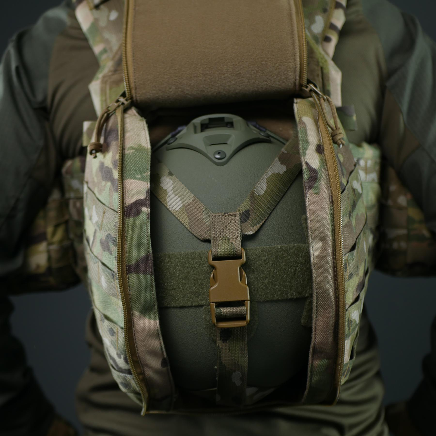Сумка Militex мультикам для шолому з матеріалу Cordura original USA