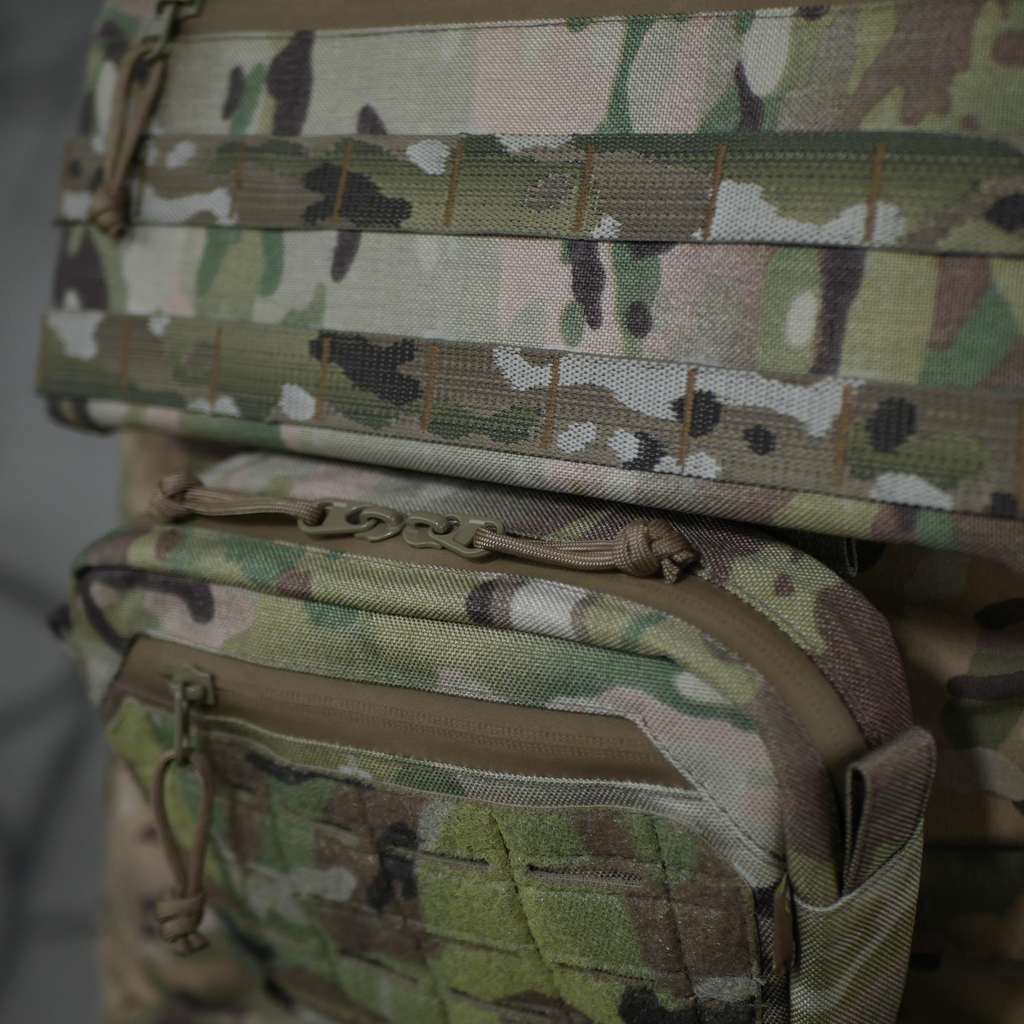 Сумка-напашник M Militex Cordura original USA Мультикам з NIR-просоченням