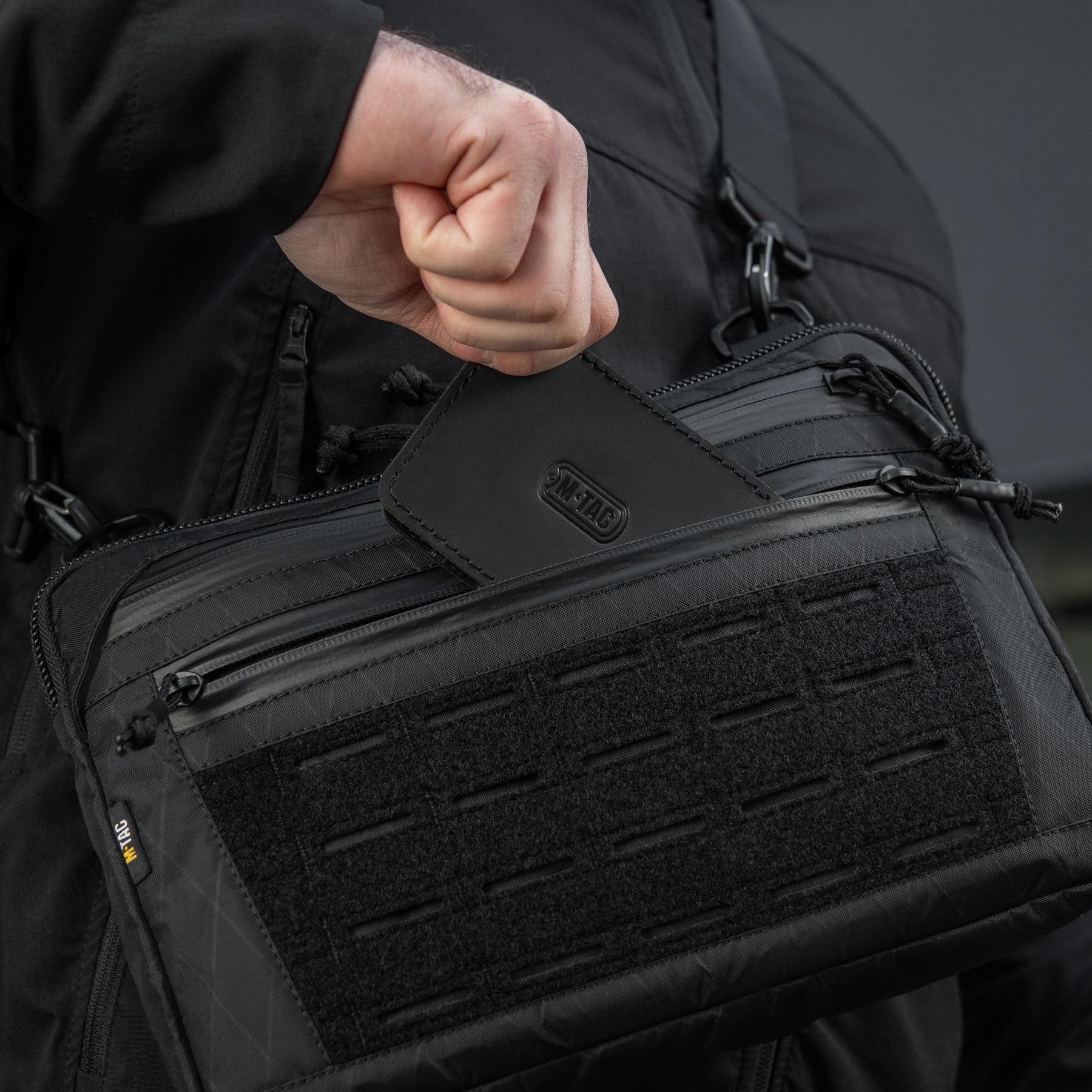 M-Tac сумка Admin Bag Medium X-PAC Elite з липучкою Black