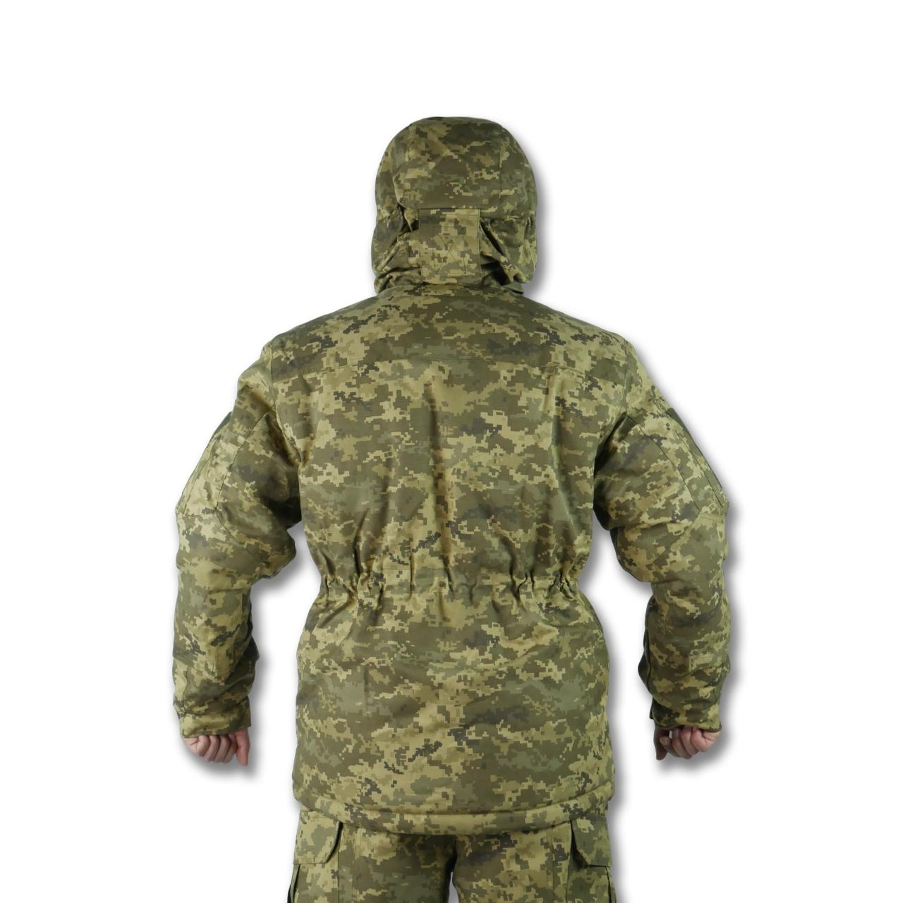 Зимовий бушлат піксель